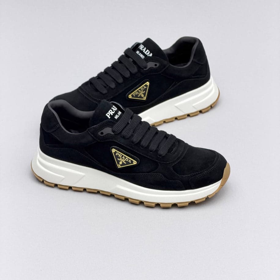 Prada Downtown Suede Sneaker — 1