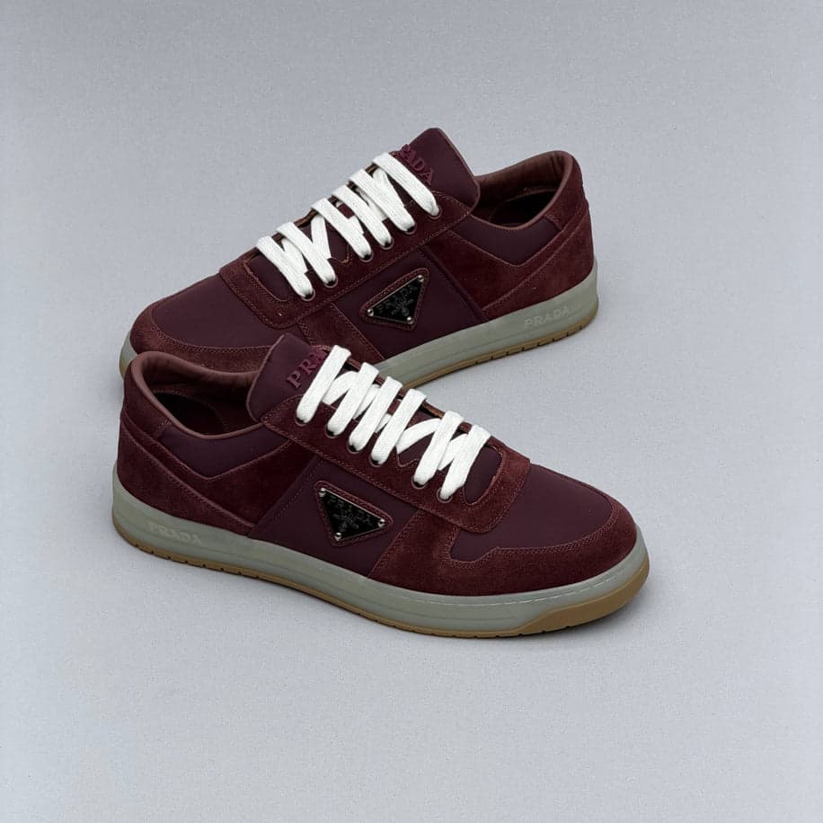 Prada Downtown Suede Sneaker — 1