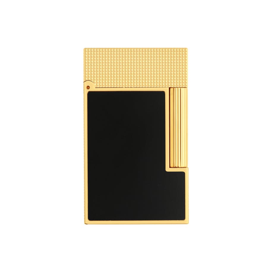 S.T. Dupont LIGNE 2 Microsoft Diamond Head Lighter Black — 1