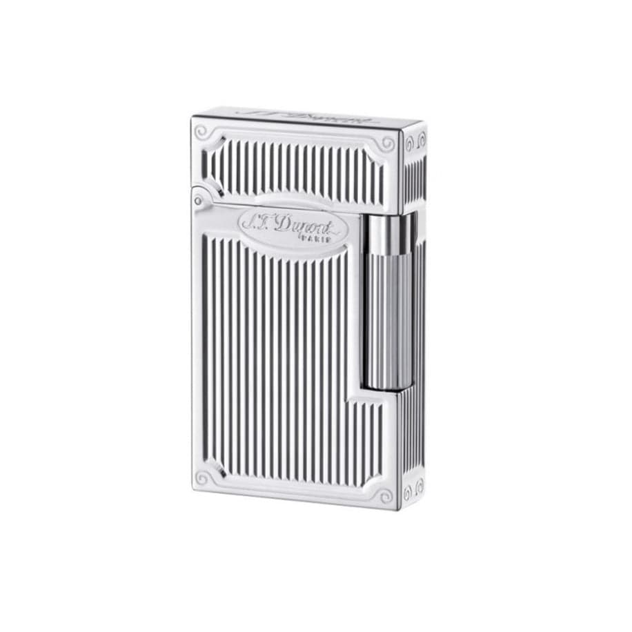 S.T. Dupont LIGNE 2 Full Silver Lighter — 1