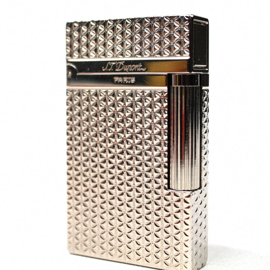 S.T. Dupont LIGNE 2 Full Silver Lighter — 1