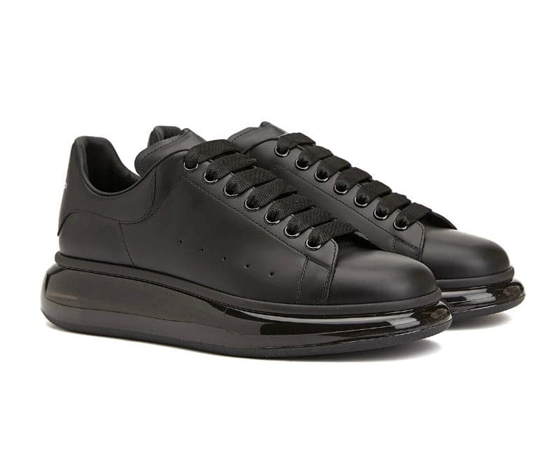 Alexander McQueen Leather Sneakers — 1