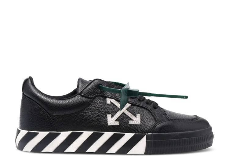 Off-Whıte Vulcanızed Leather Sneakers — 1