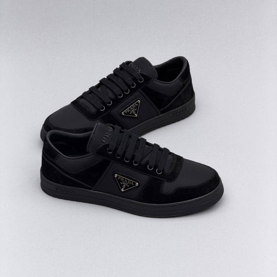 Prada Prax Suede Re-nylon Sneakers — 1