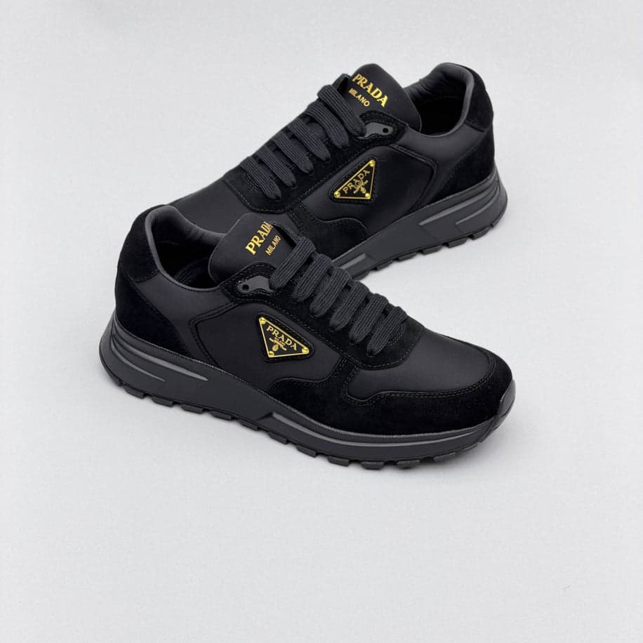Prada Prax Suede Sneakers — 1