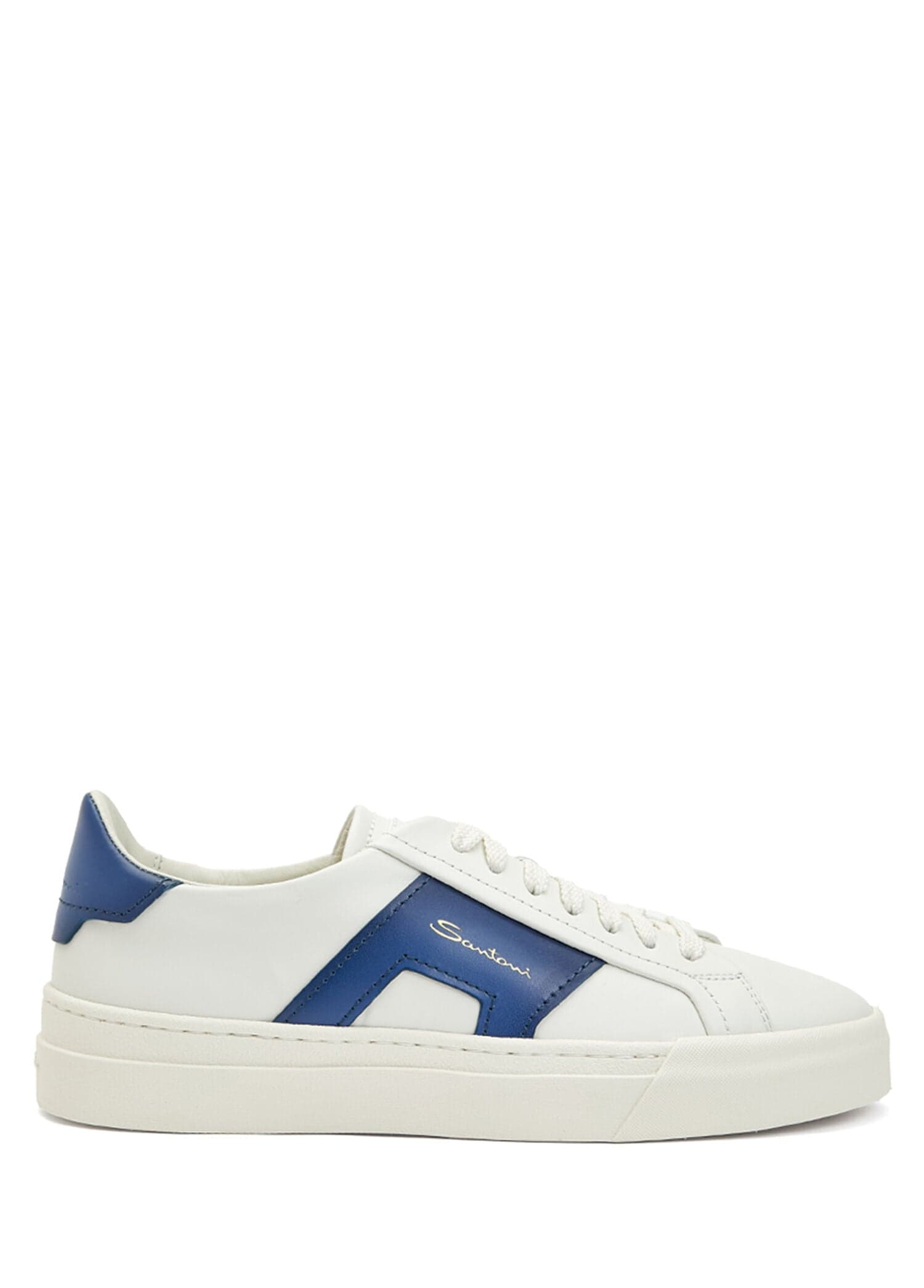 Santoni Classic Leather Sneaker — 1