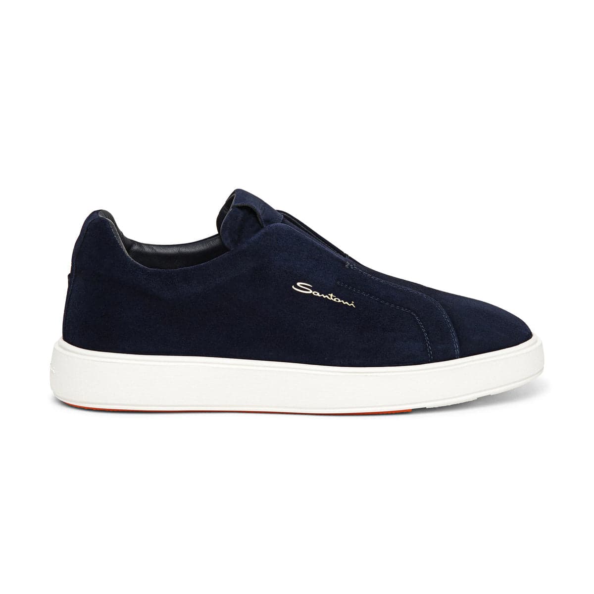 Santoni Classic Suede Sneaker — 1