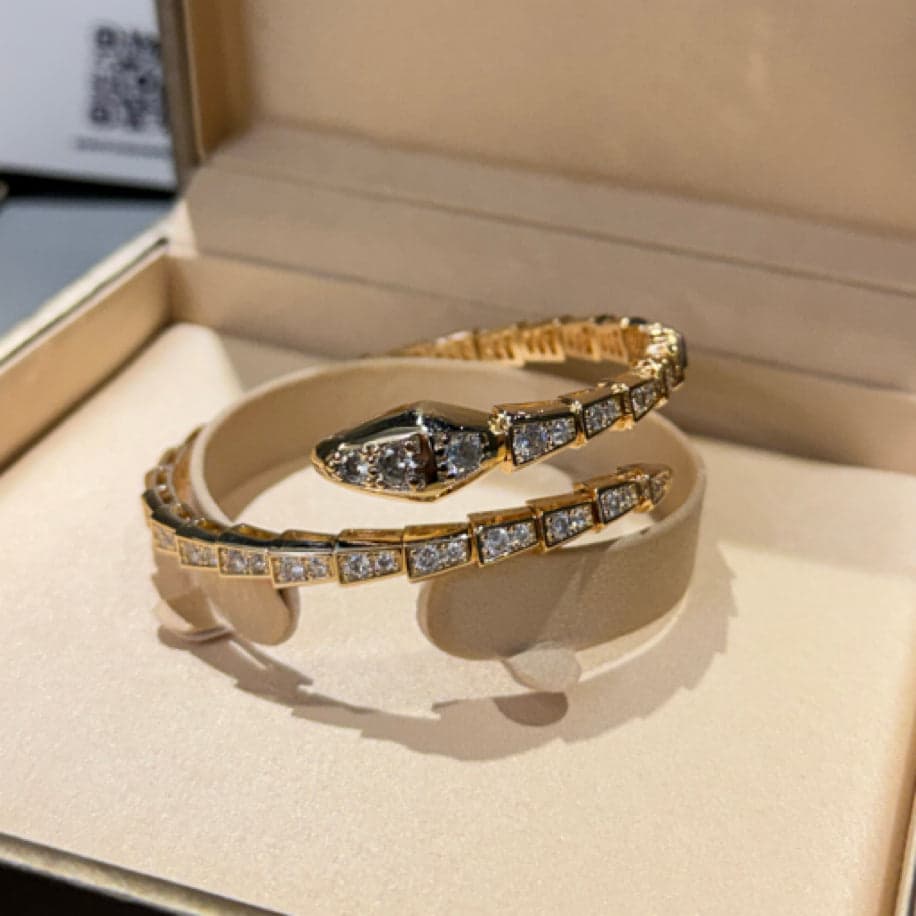 Bvlgari Serpenti Viper Bileklik (Rose Gold) — 1
