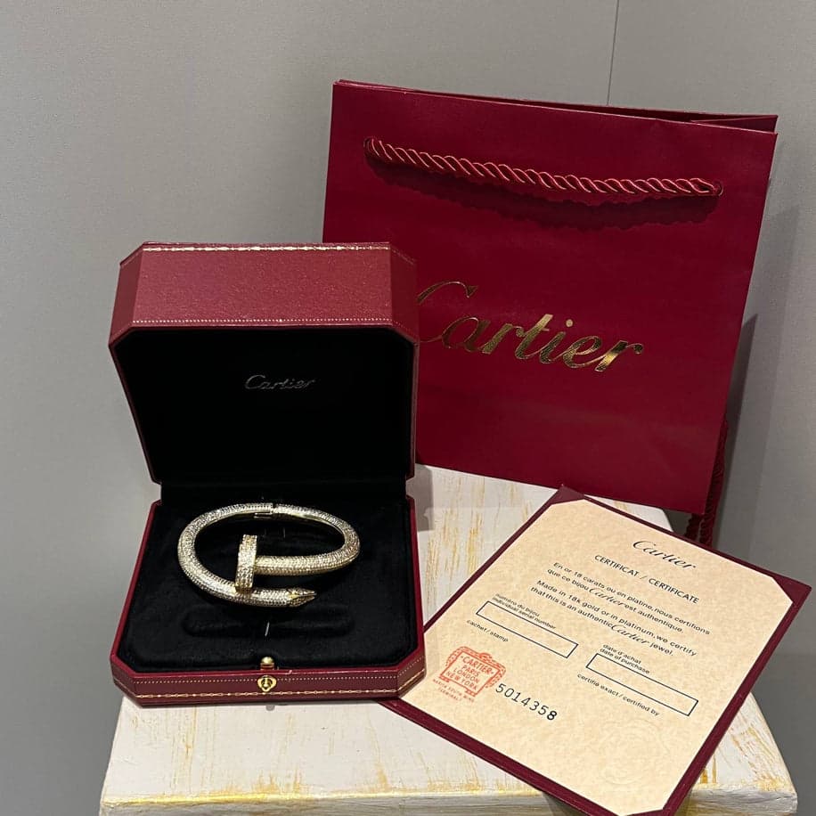 Cartier (Gold) Unisex Özel Ürün Bileklik — 1