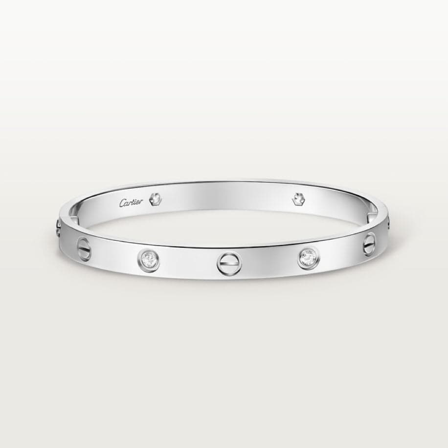 Cartier Unisex Bileklik ( Silver Taşlı ) — 1