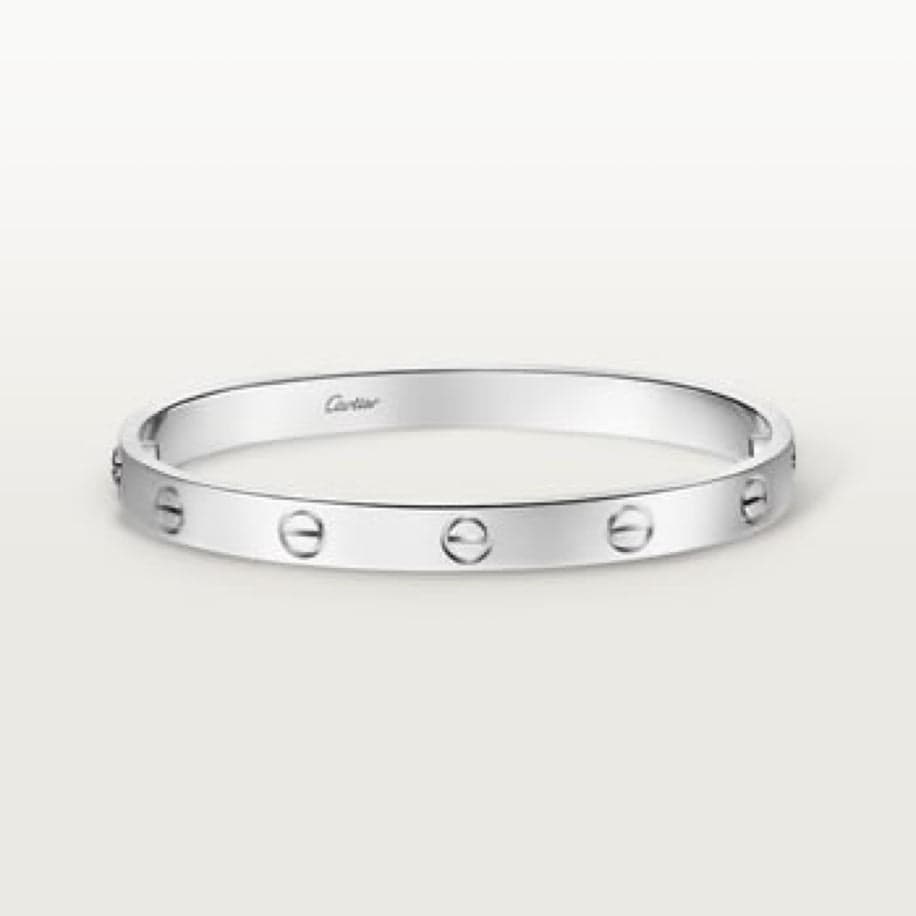 Cartier Unisex Bileklik ( Silver Taşsız ) — 1