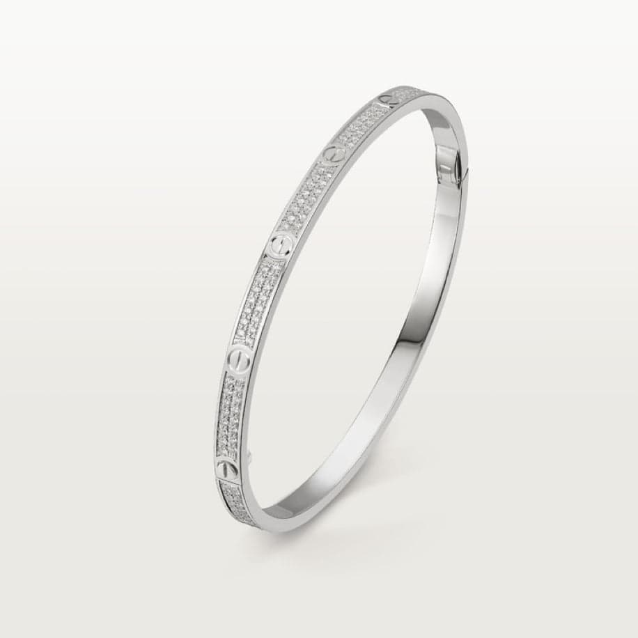 Cartier Unisex Bileklik ( Özel Ürün) Silver İnce — 1