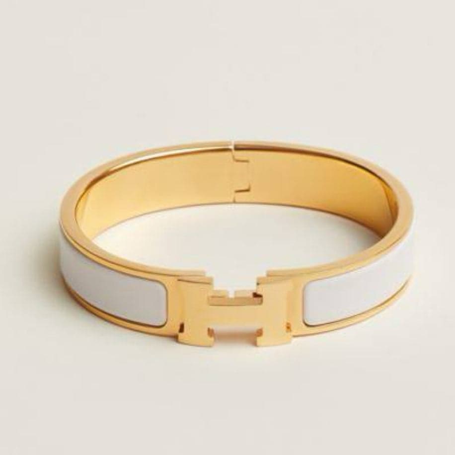 Hermes Unisex Bileklik ( Beyaz ) — 1