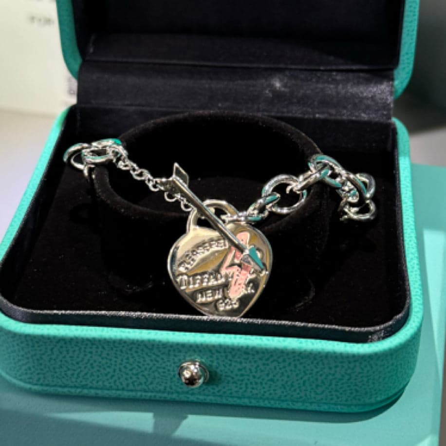 Tiffany Unisex Silver Bileklik — 1