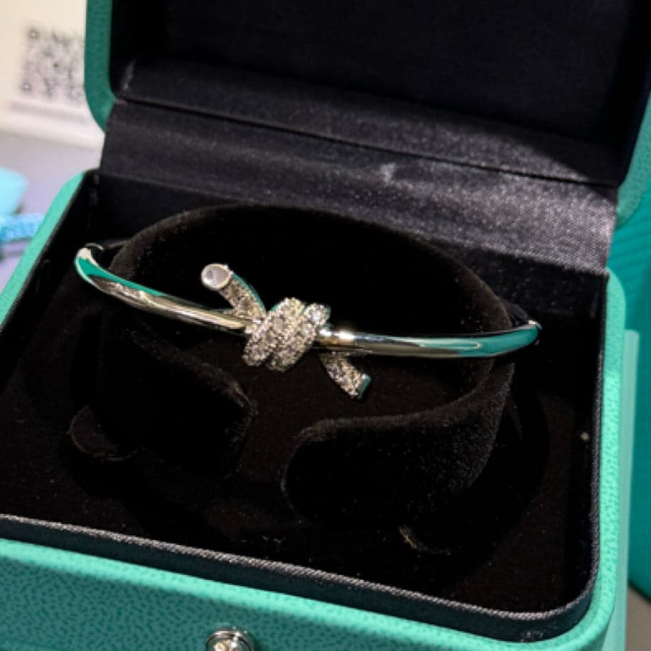 Tiffany Yarım Taşlı Silver Bileklik — 1