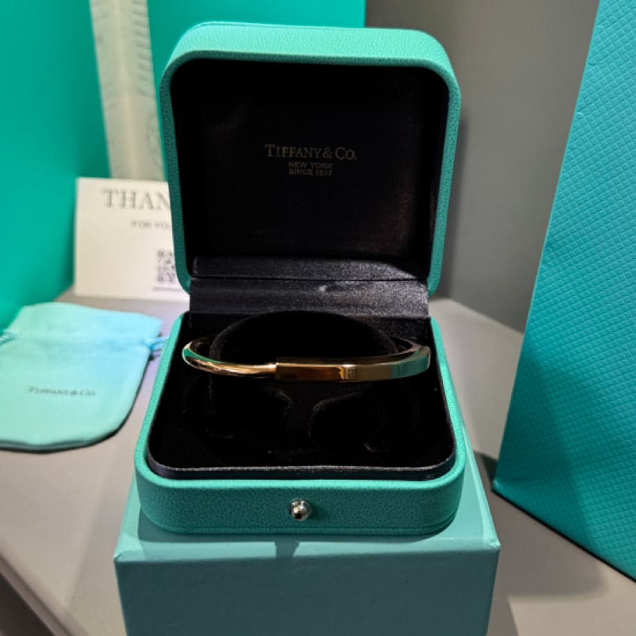 Tiffany Lock Rose Gold Bileklik — 1