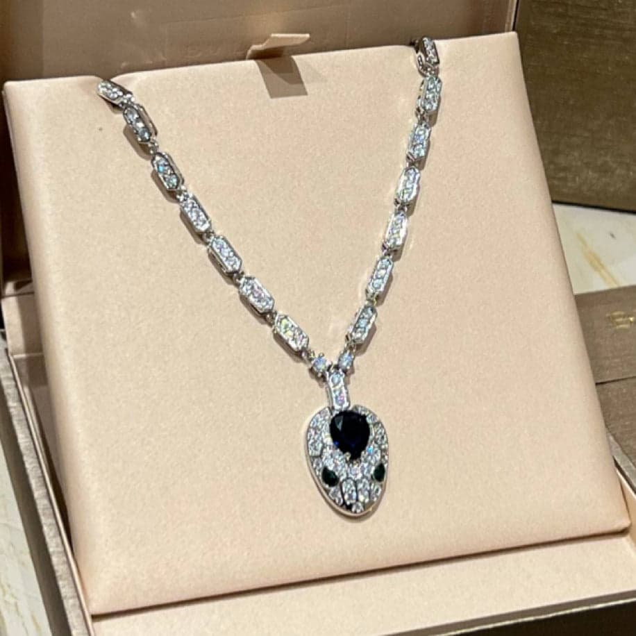 Bvlgari Serpenti Taşlı Kolye — 1
