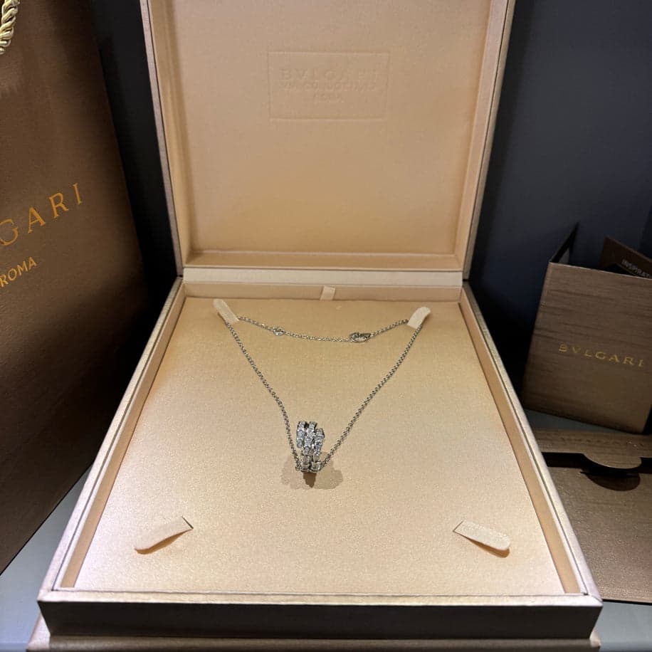 Bvlgari Serpenti Viper Taşlı Kolye — 1