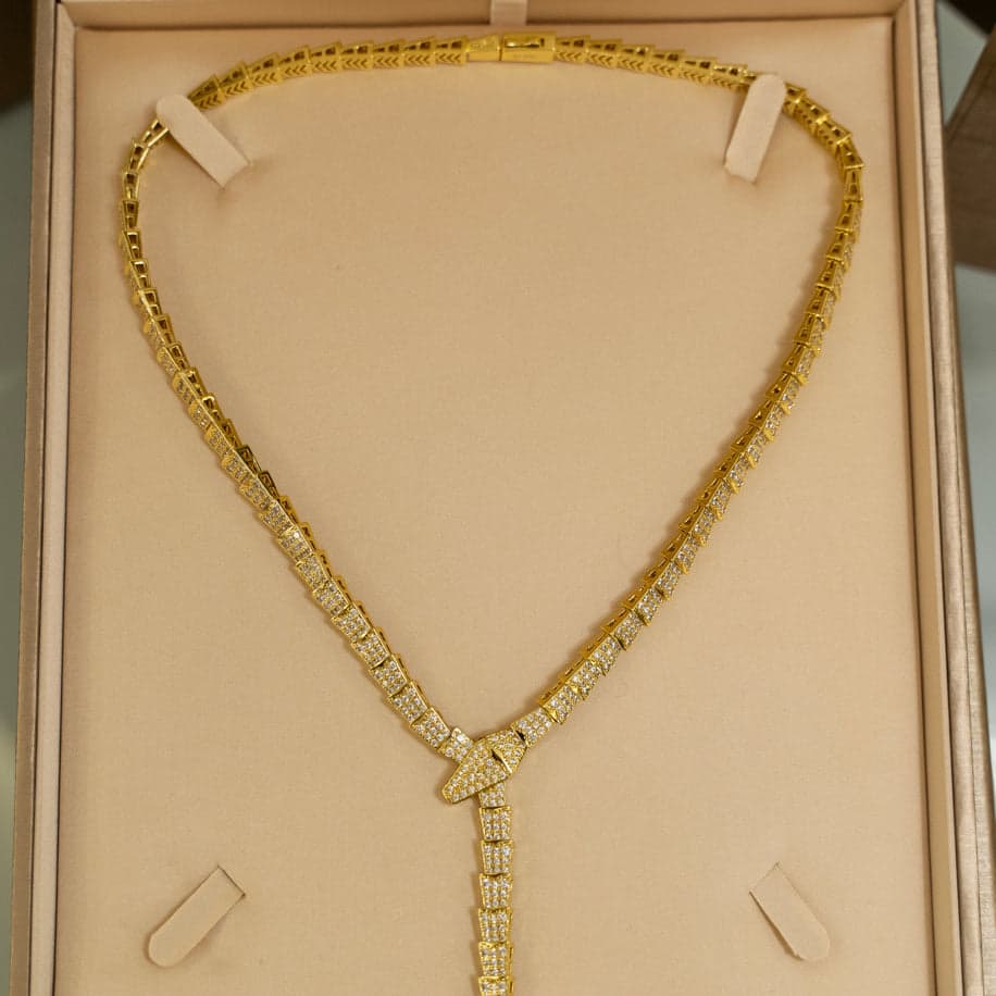 Bvlgari Viper Serpenti Kolye (Gold) — 1