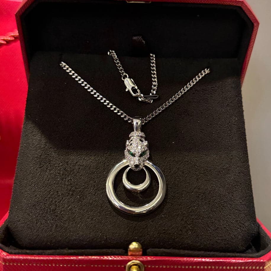 Cartier Panther Taşlı Kolye — 1