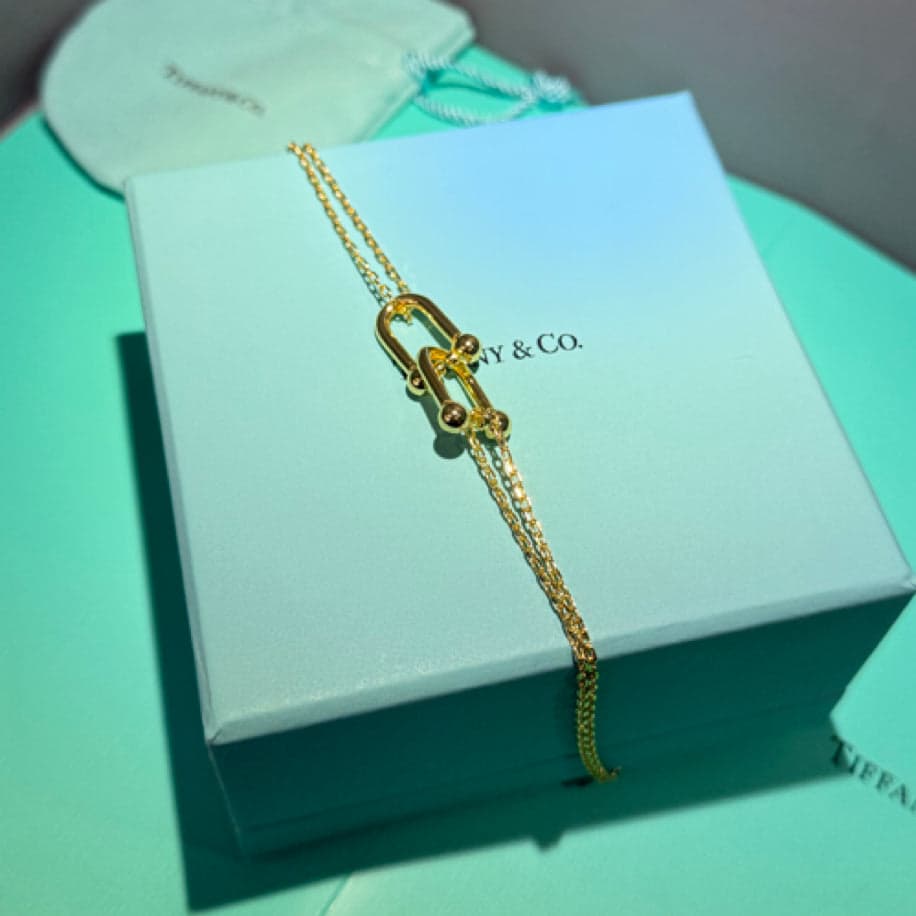 Tiffany Hardwear (Gold) Kolye — 1