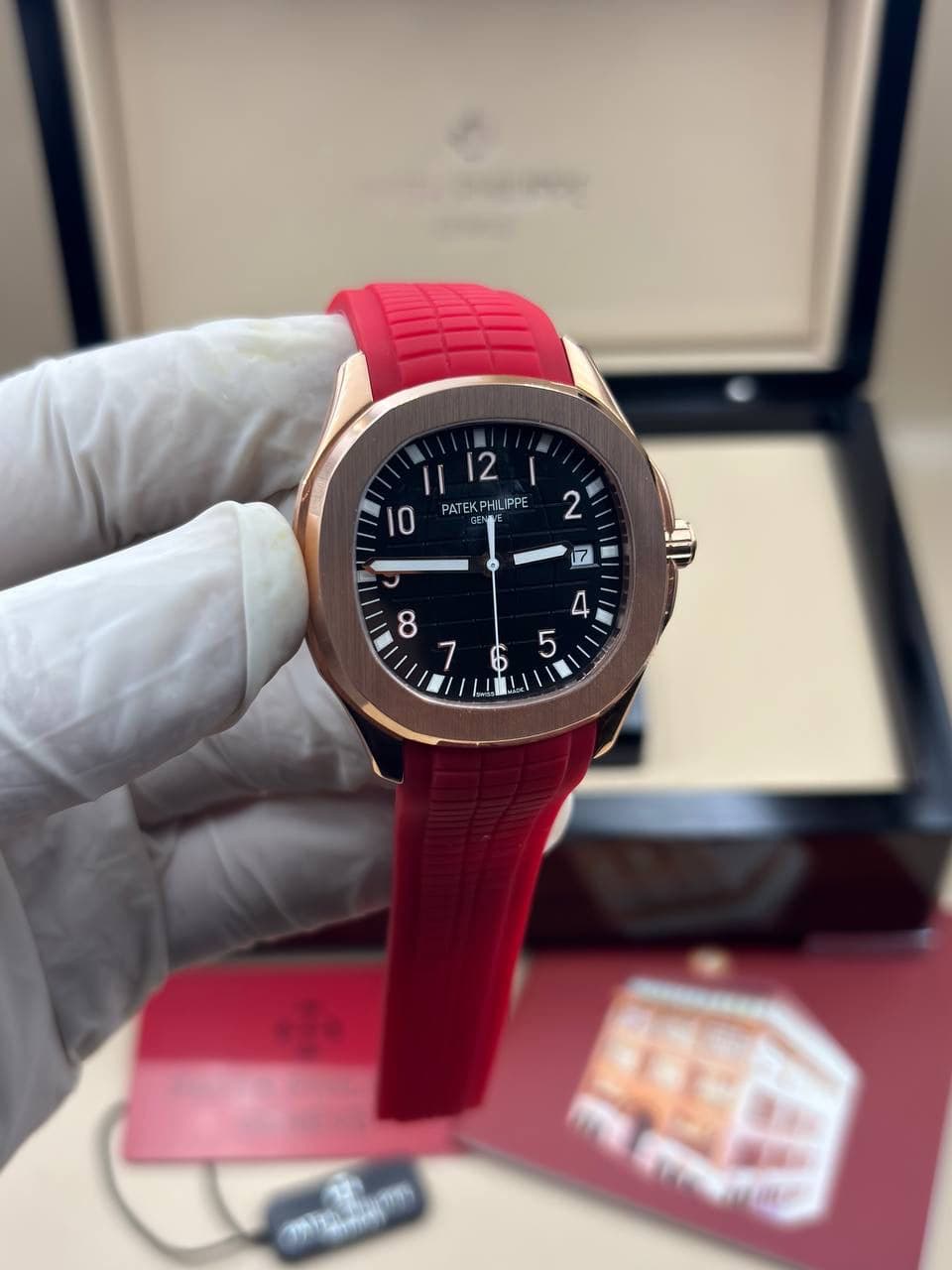 Patek Philippe Aquanaut Black Dial