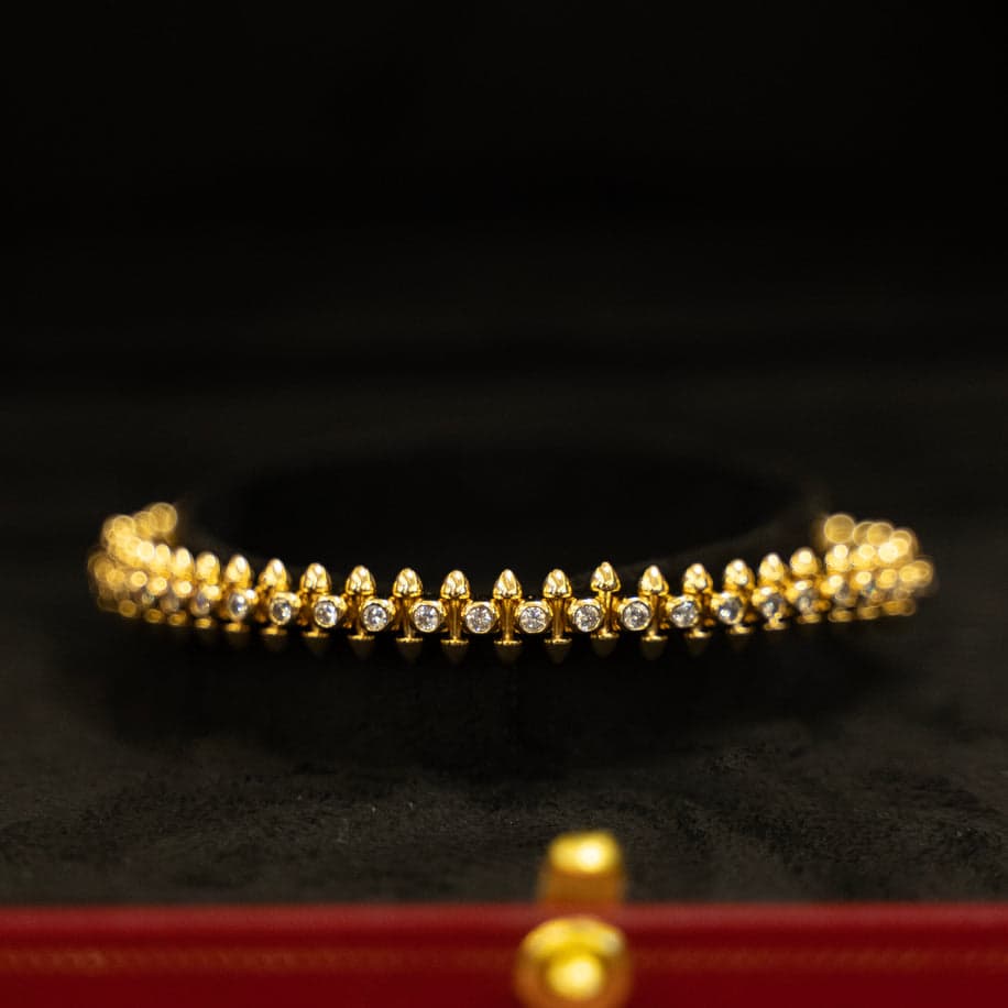 Cartier Clash ( Gold Full Taşlı ) — 1