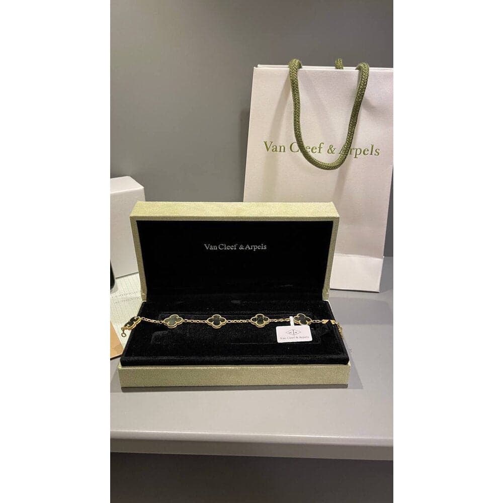 Van Cleef Unisex ( Antrasit Black Gold ) — 1