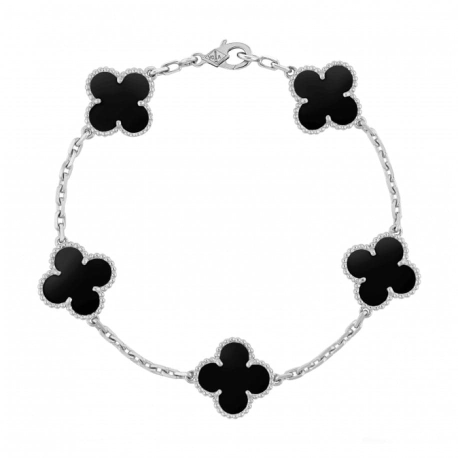 Van Cleef Unisex ( Silver Black ) — 1