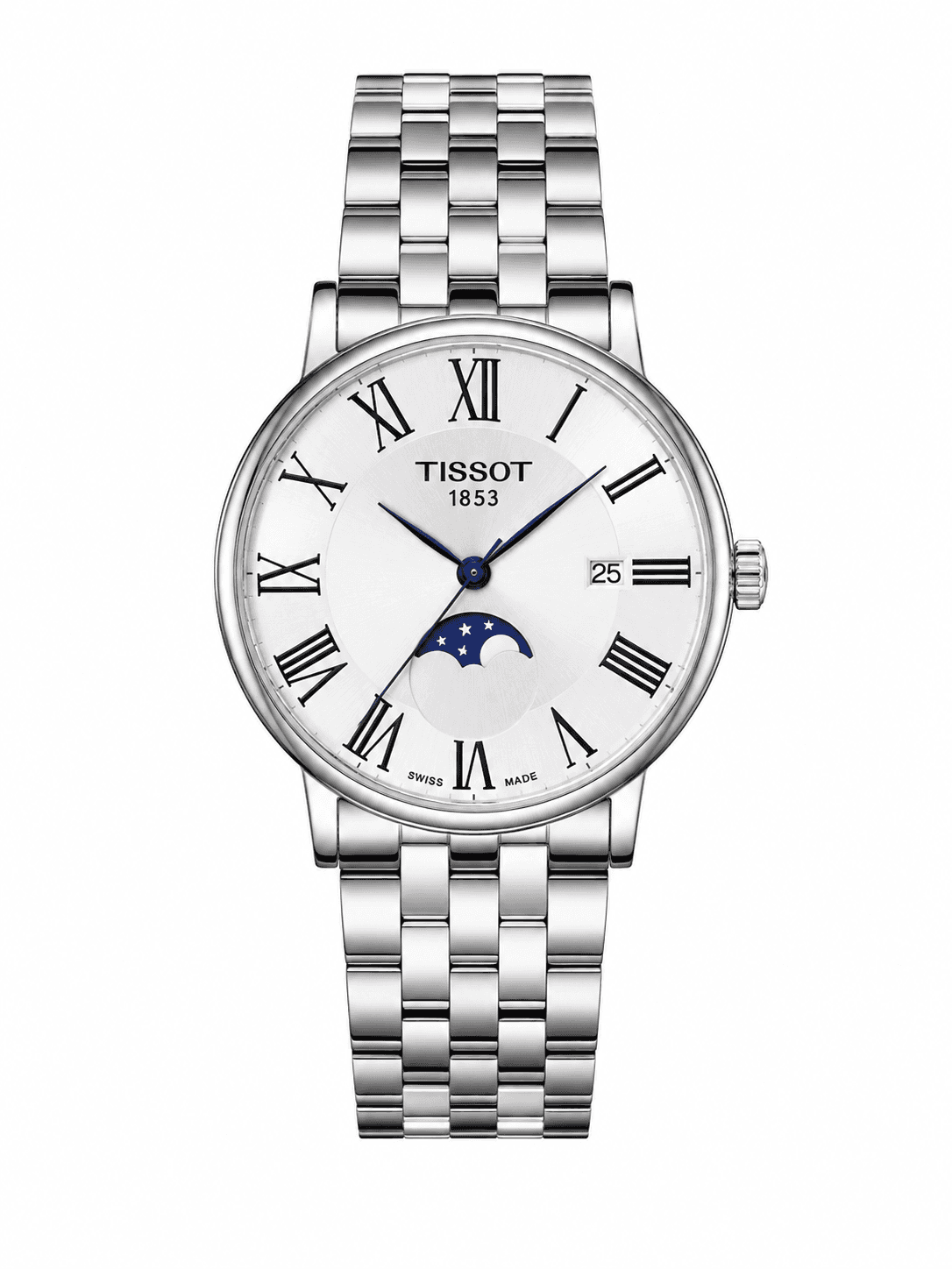 Tissot Silver Cordon White Dial — 1