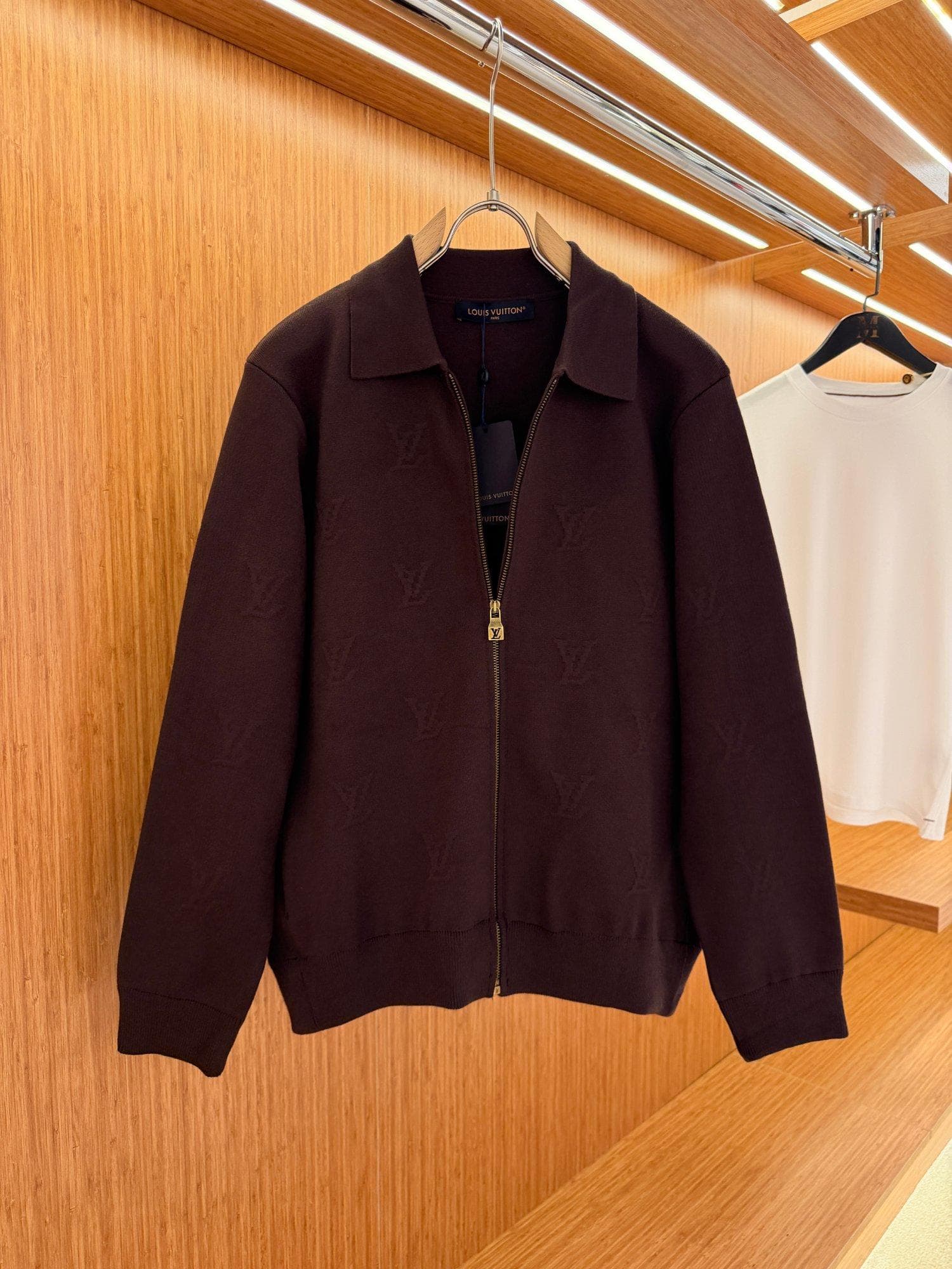 Louis Vuitton Brown Cardigan
