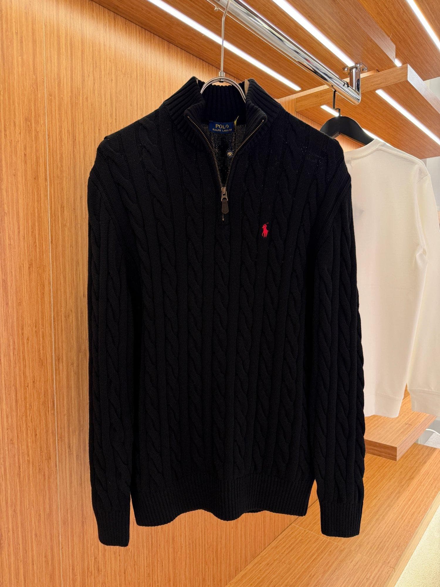 Ralph Lauren Wool Half-Zip Sweater S