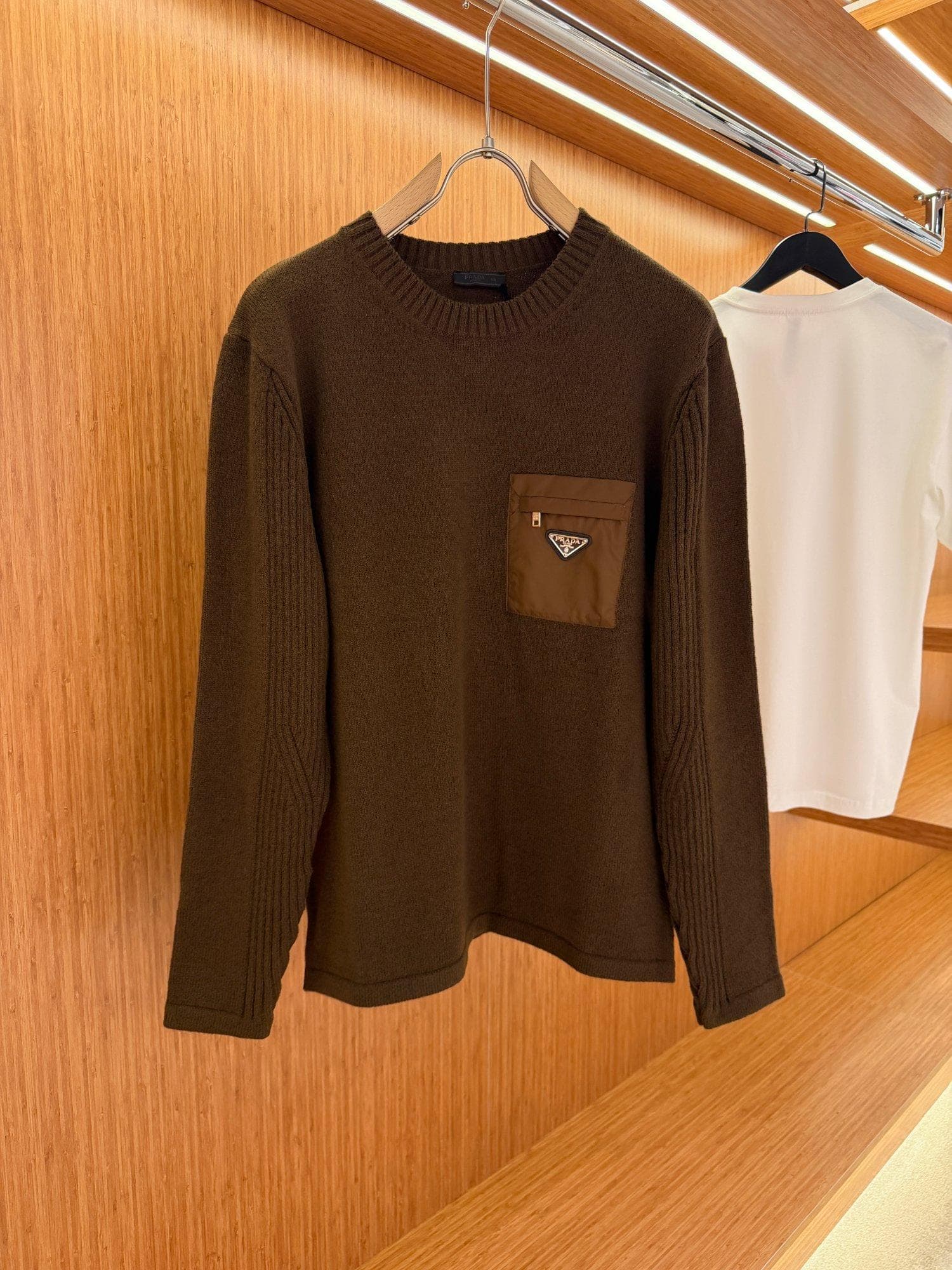 Prada Kahve Knitwear