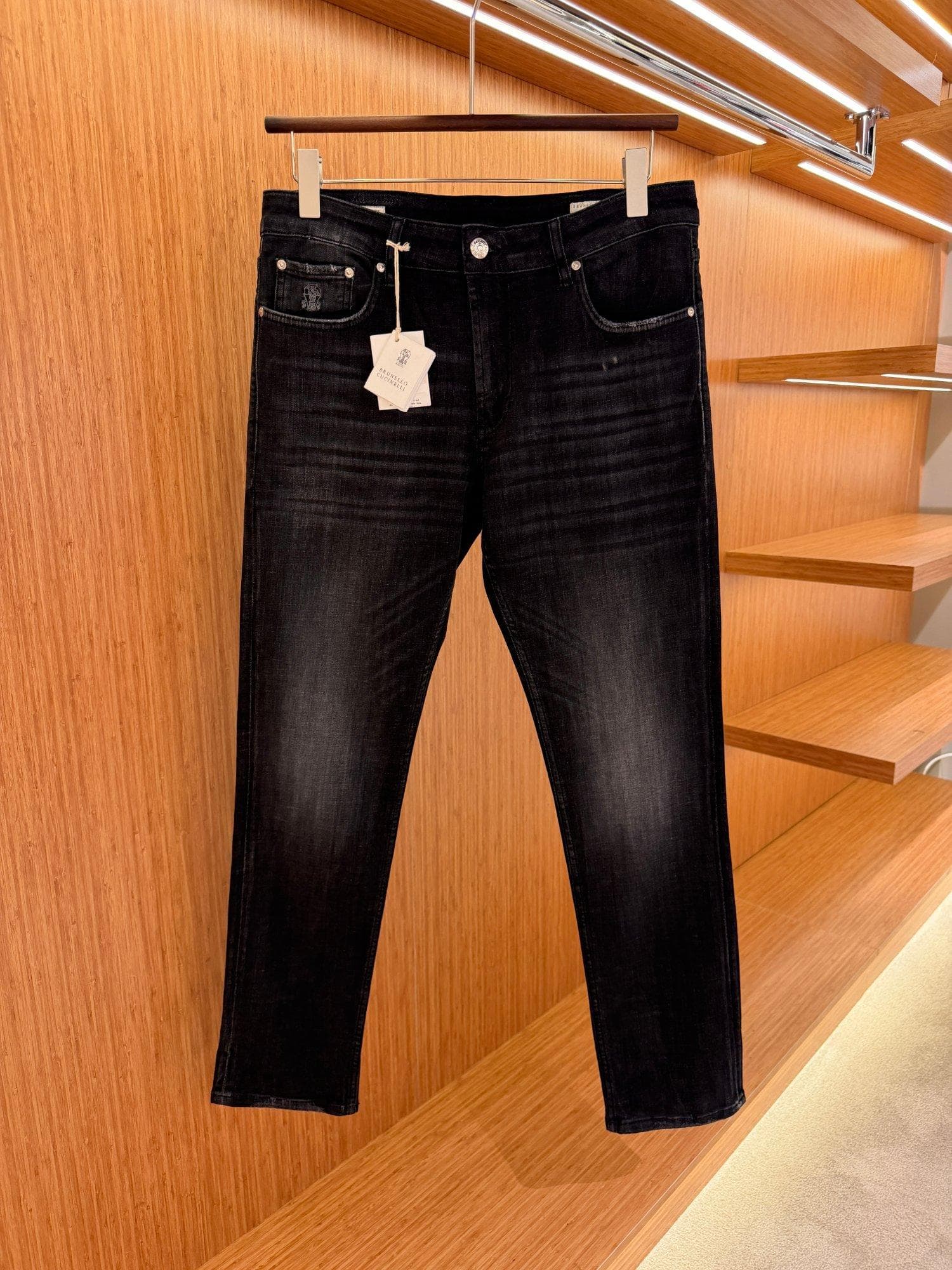 Brunello Cucinelli Grey Jeans