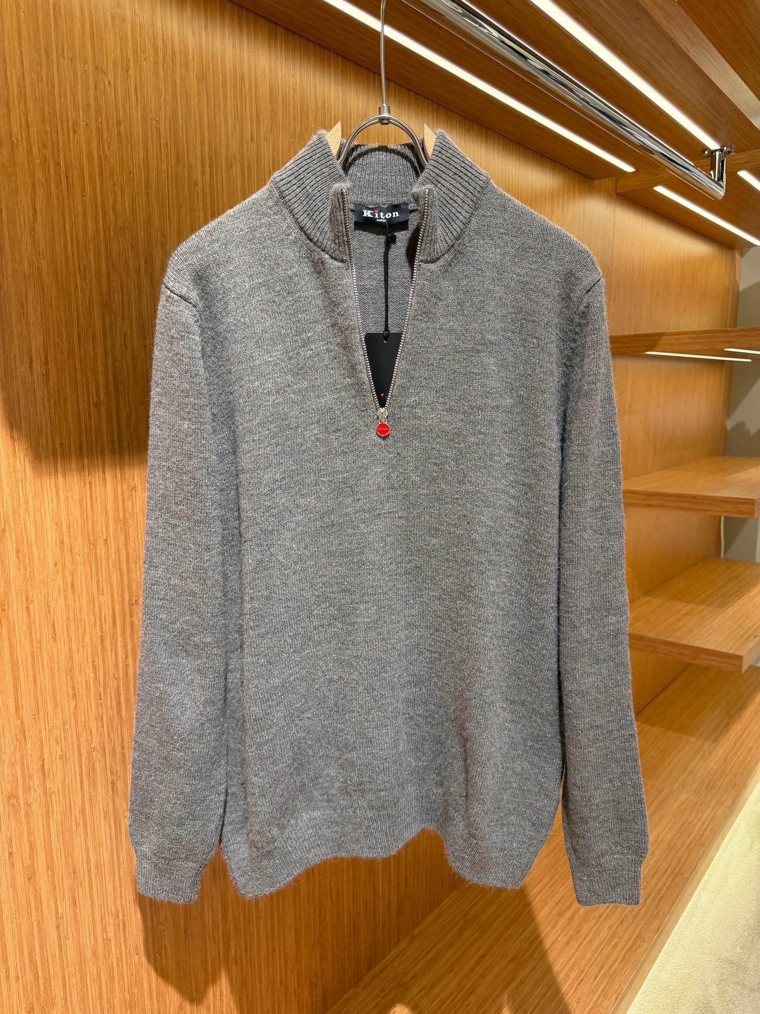 Kiton Yarım Fermuarlı Hırka K