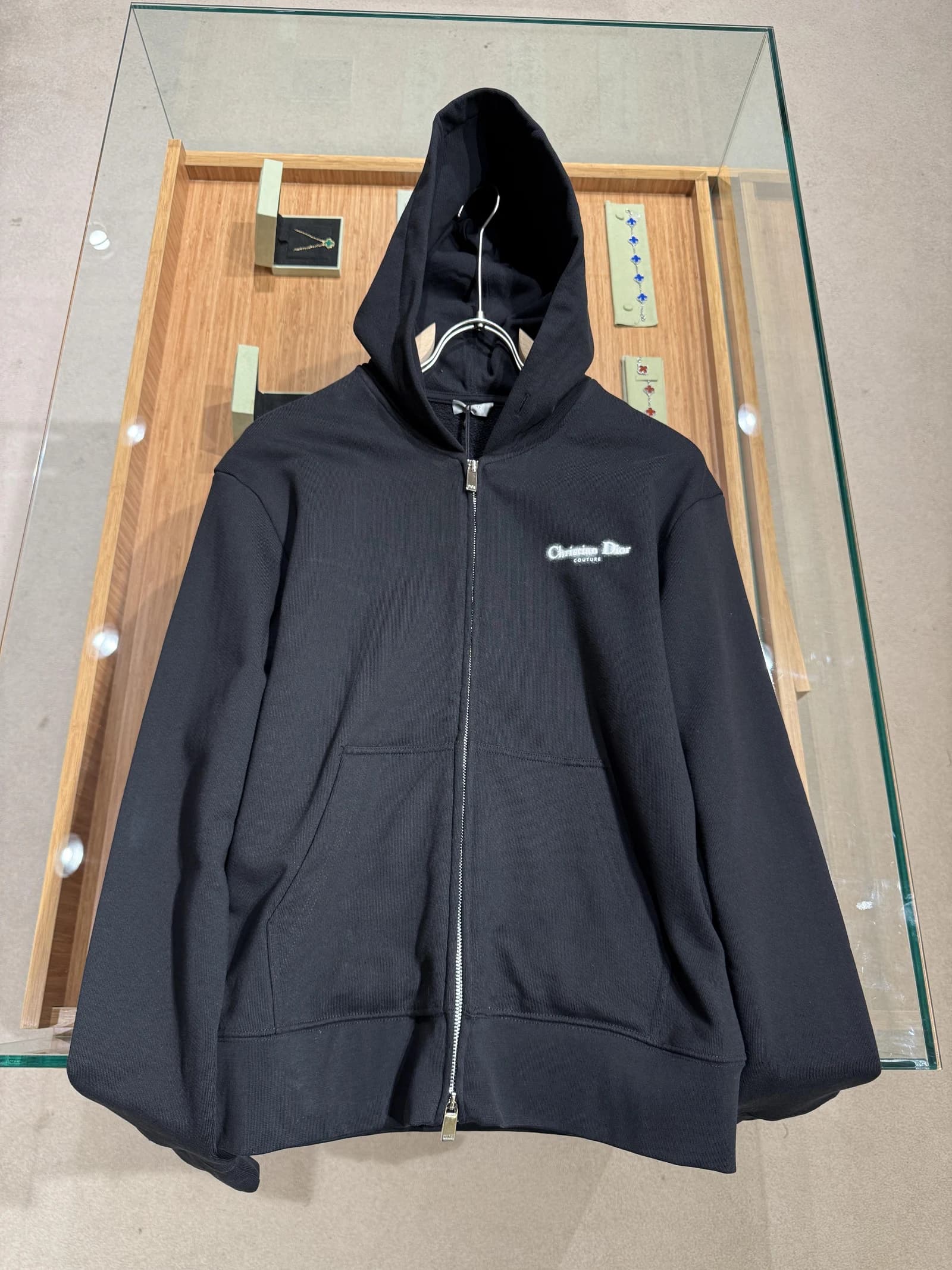 Dior fermuarlı hoodie S