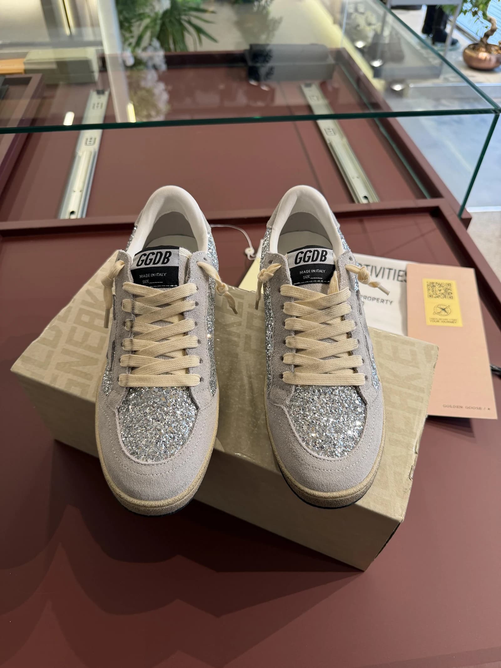 Golden Goose Ball Star Silver