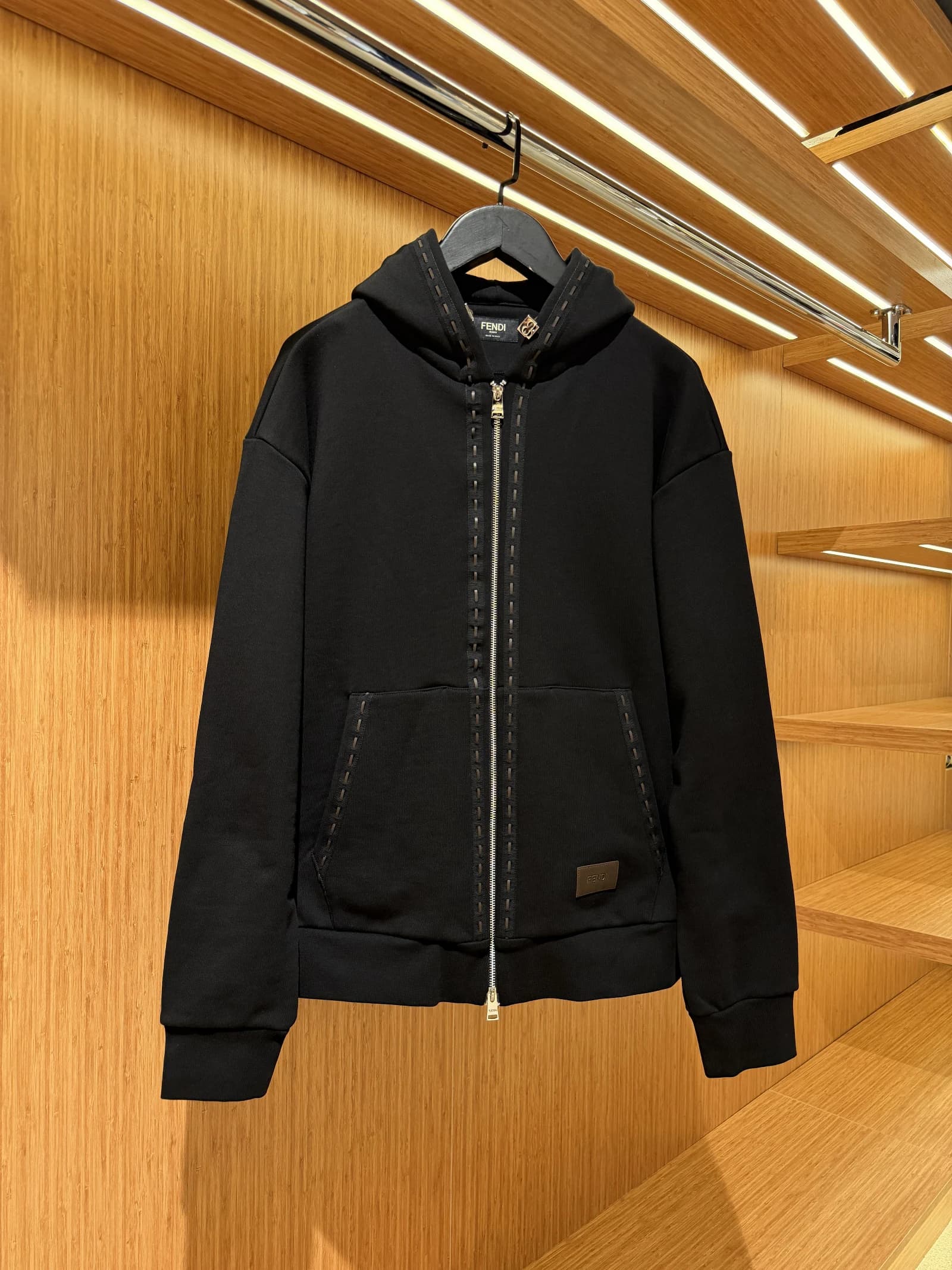 Fendi Kapüşonlu Sweatshirt Black