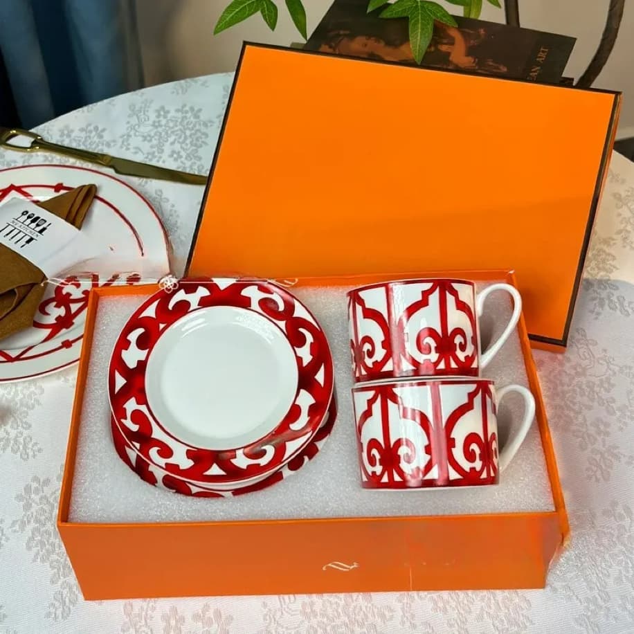 Hermes Balcon Du Guadalquvir 2’Li Kahve Fincanı
