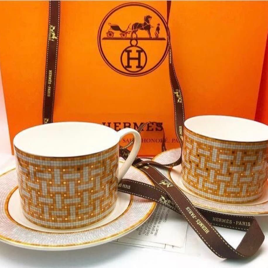 Hermes Mosaïque au 24 Gold Porselen Takım