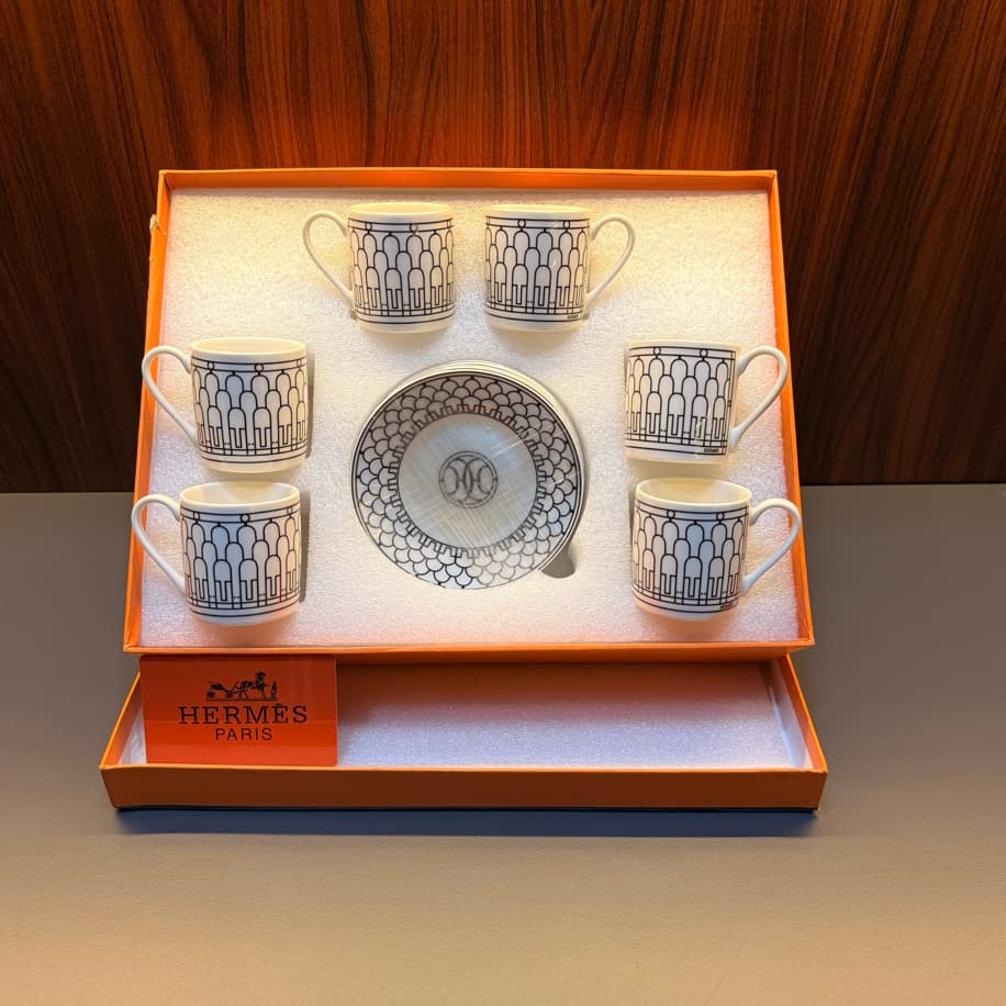 Hermes 6’Lı Türk Kahvesi Takımı
