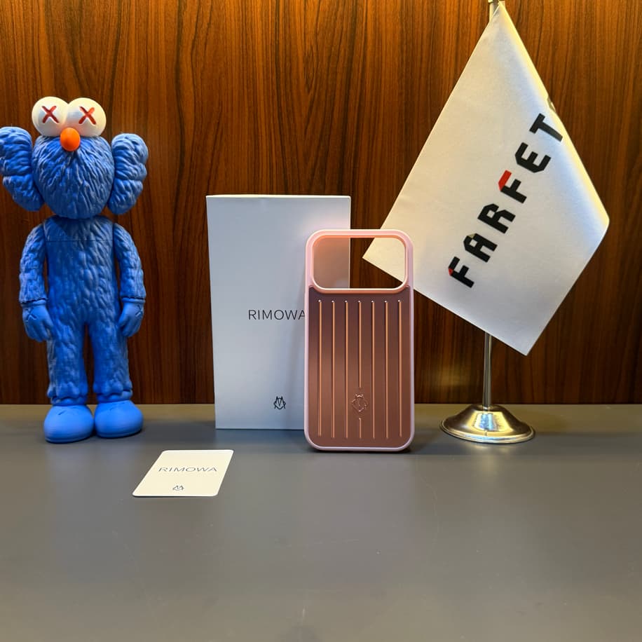 Rimowa 17 Pro Max Alüminyum Telefon Kılıfı