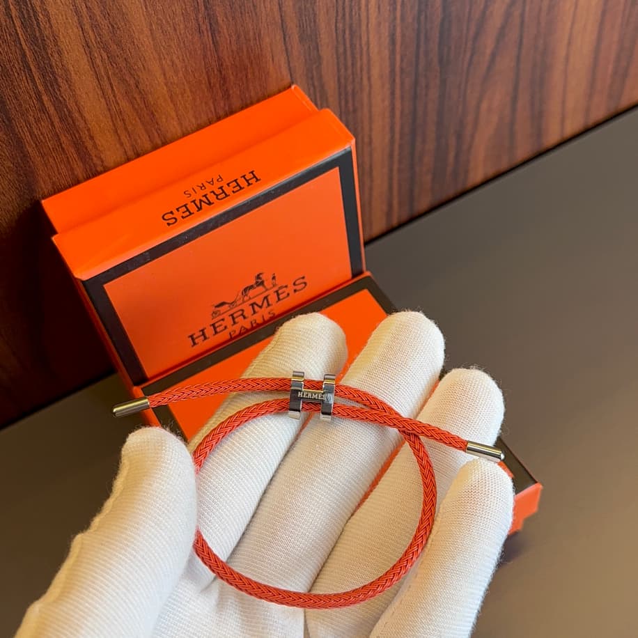Hermes İp Bileklik ( Glenan H Trio Silk Bracelet )