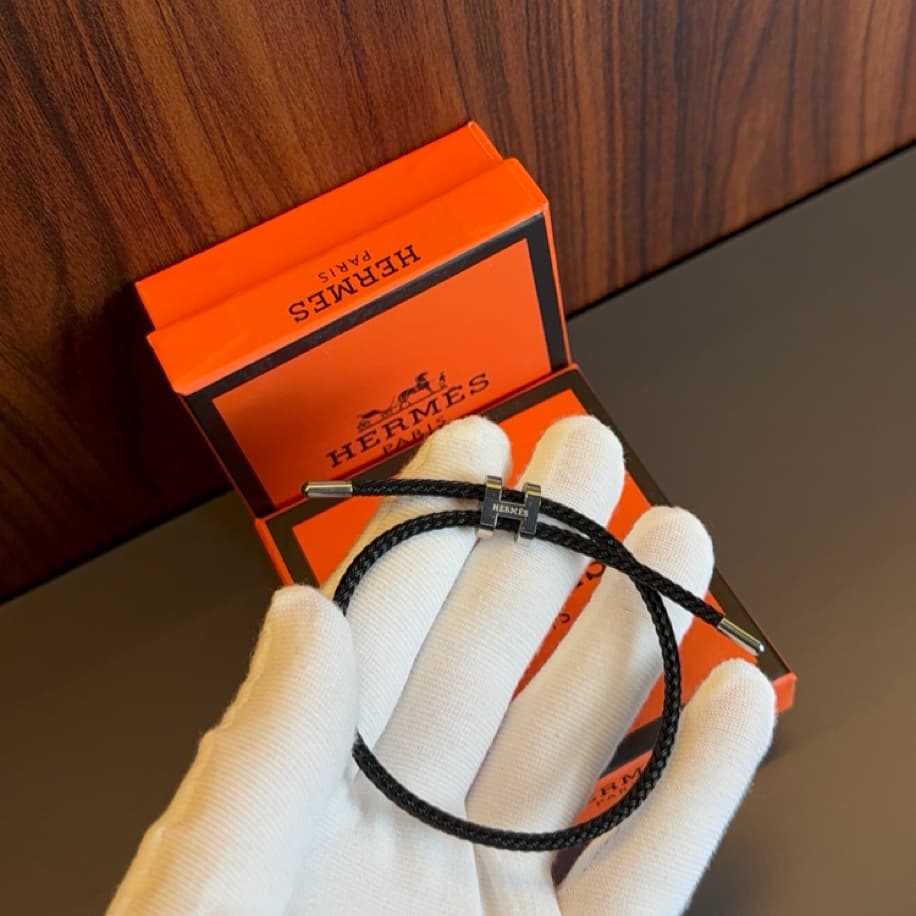Hermes İp Bileklik ( Glenan H Trio Silk Bracelet )