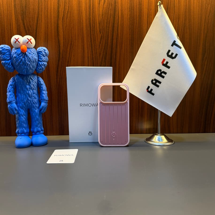 Rimowa 17 Pro (Pink) Alüminyum Telefon Kılıfı