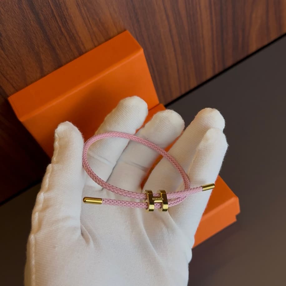 Hermes İp Bileklik ( Glenan H Trio Silk Bracelet )