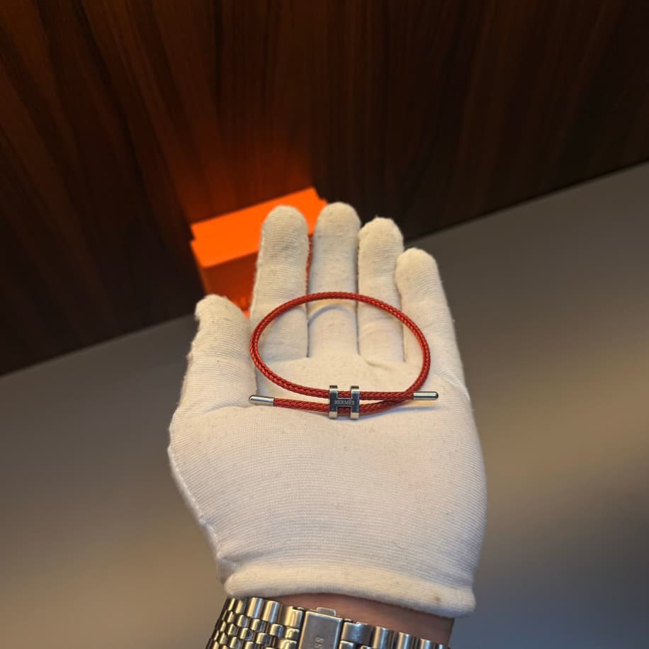 Hermes İp Bileklik (Glenan H Trio Silk Bracelet )
