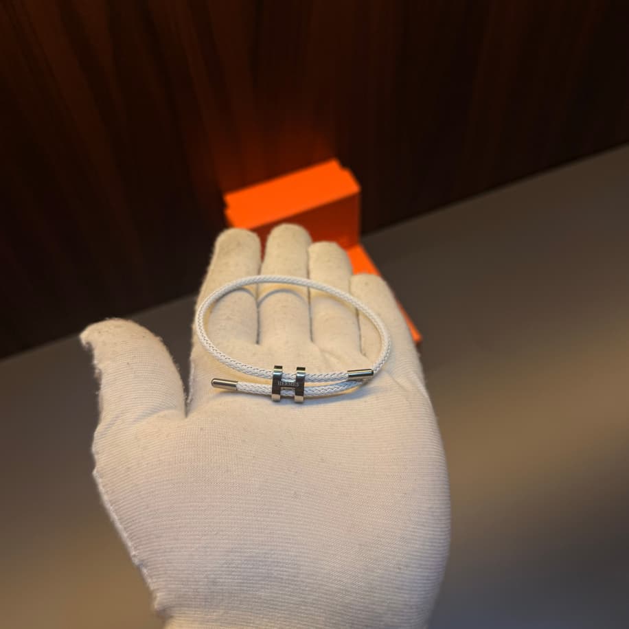 Hermes İp Bileklik (Glenan H Trio Silk Bracelet )