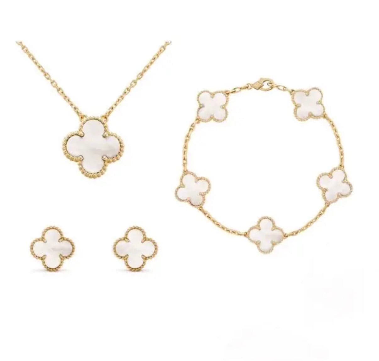 Van Cleef Alhambra Ekru Yonca Set
