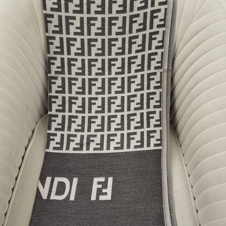 KARIŞIK Fendi Hakiki Kaşmir İpek Şal — 1